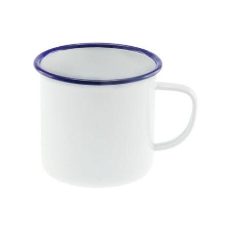 Falcon Enamelware Mug 500ml White