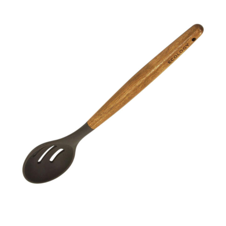 Ecology Acacia Provisions Silicone Slotted Spoon