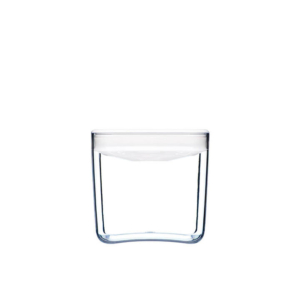 ClickClack Pantry Cube Container with White Lid 1.4L