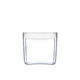 ClickClack Pantry Cube Container with White Lid 1.9L