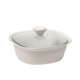 Corningware Etch White Covered Casserole 1.4L