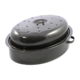 Falcon Enamelware Oval Roaster 38x28cm Black