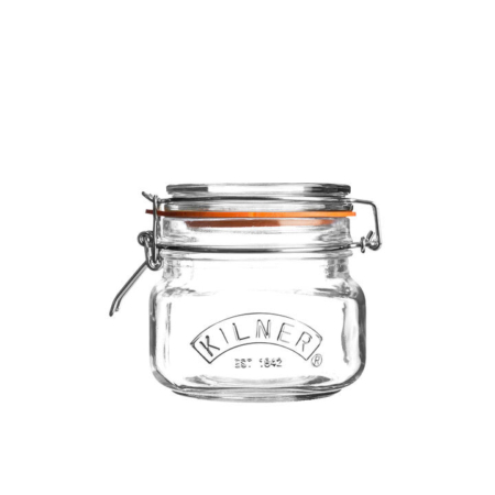 Kilner Clip Top Square Jar 500ml