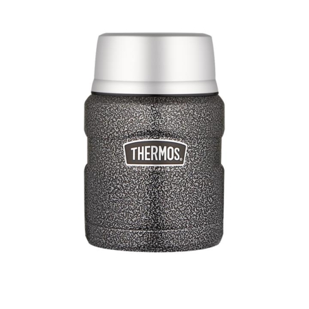 Thermos Stainless King Insulated Food Jar 470ml Hammertone