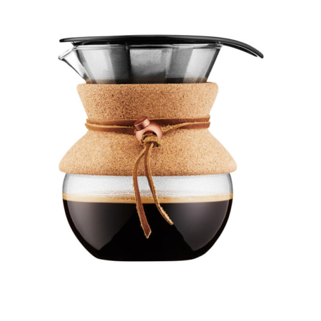 Bodum Pour Over Coffee Maker 4 Cup Cork