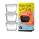 Glasslock Baby Square Food Container 210ml Set of 3