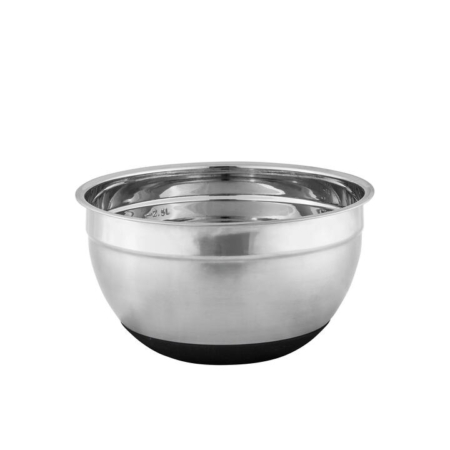 Avanti Stainless Steel Mixing Bowl with Silicone Bottom 26cm - 3.5L