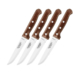 Tramontina Jumbo Polywood Steak Knife Set of 4 Brown