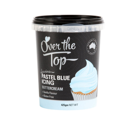 Over the Top Buttercream Pastel Blue 425g