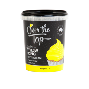 Over the Top Buttercream Yellow 425g