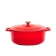 Chasseur Round French Oven 28cm - 6.1L Chilli Red
