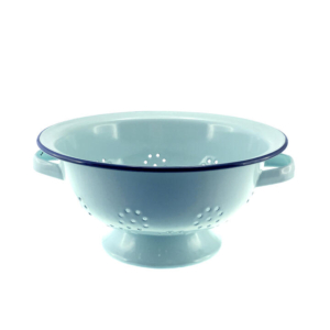 Falcon Enamelware Colander 24cm Duck Egg Blue