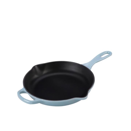 Le Creuset Signature Cast Iron Round Skillet 20cm Coastal Blue