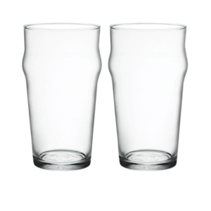 Bormioli Rocco Nonix Pint Glass 585ml Set of 2