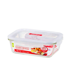 Lock & Lock Rectangular Glass Container 1L