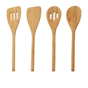 Davis & Waddell Bamboo Utensils Set of 4