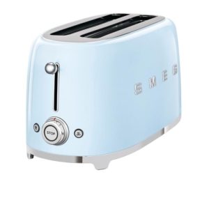 Smeg 50's Retro Style TSF02 4 Slice Toaster Pastel Blue