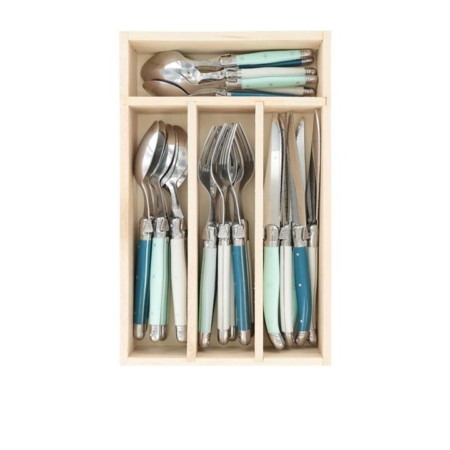 Laguiole by Andre Verdier Debutant Cutlery Set 24pc St. Tropez