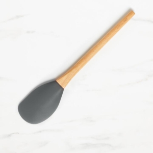 Kitchen Pro Oslo Silicone Large Spatula with Beechwood Handle Charcoal