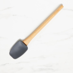Kitchen Pro Oslo Silicone Spatula Turner with Beechwood Handle Charcoal