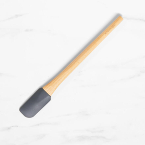 Kitchen Pro Oslo Silicone Small Spatula with Beechwood Handle Charcoal