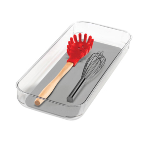 Madesmart Soft Grip Tray 40x17.5cm Clear