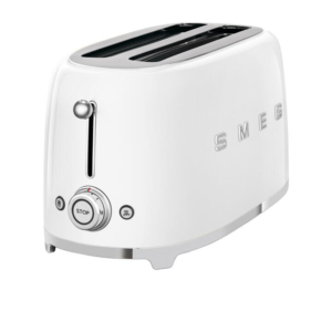 Smeg 50's Retro Style TSF02 4 Slice Toaster White