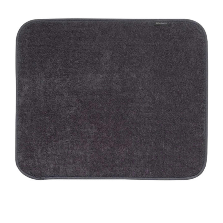 Brabantia Microfibre Dish Drying Mat Dark Grey