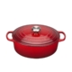 Le Creuset Signature Cast Iron Oval Casserole 29cm - 4.7L Cerise