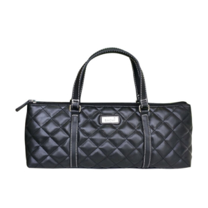 Sachi Insulated Wine Purse Black