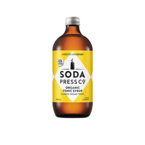 SodaStream Soda Press Co Organic Soda Syrup Indian Tonic