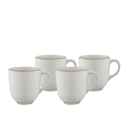 Mason Cash Classic Mug 400ml Set of 4 Cream