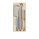 Laguiole by Andre Verdier Debutant Cheese Knife Set 3pc Jardin