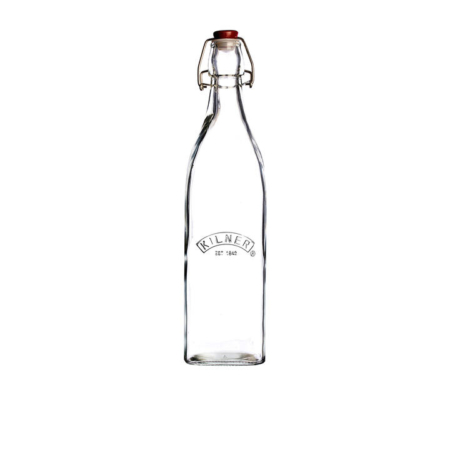 Kilner Clip Top Square Bottle 1L