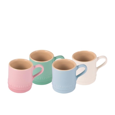 Chasseur Macaron Petit Mug 100ml Set of 4