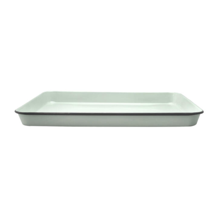 Falcon Enamelware Baking Tray 41x32cm Duck Egg Blue