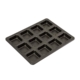 Bakemaster Non Stick 12 Cup Brownie Pan