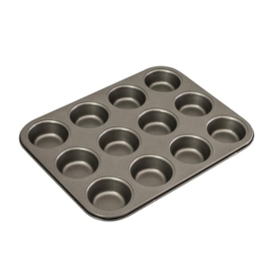 Bakemaster Non Stick Muffin/Cupcake Pan 12 Cup