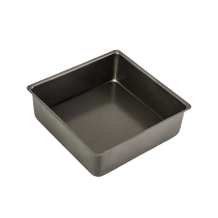 Bakemaster Non Stick Loose Base Square Deep Cake Pan 20cm