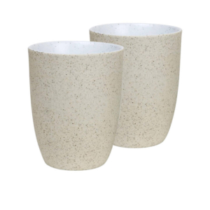 Robert Gordon Granite Latte Cup 330ml Set of 2 White