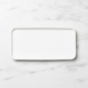 Salisbury & Co Classic Rectangular Platter 30x15cm White