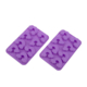 Daily Bake Rainbow Chocolate Mould 8 Cup Set 2pc Purple