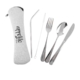 Appetito Travel Cutlery Set with Pouch 5pc