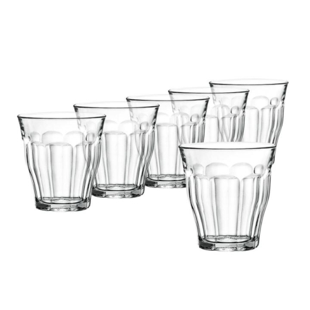 Duralex Picardie Tumbler Glass 250ml Set of 6