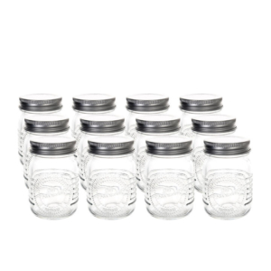 Salisbury & Co Old Fashioned Round Spice Jar 70ml Set of 12