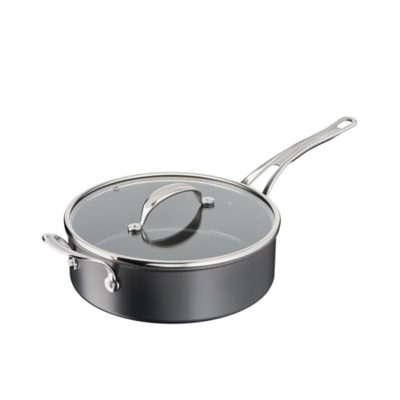 Jamie Oliver by Tefal Cook's Classic Hard Anodised Induction Saute Pan 26cm