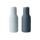 Audo Copenhagen Salt & Pepper Bottle Grinder with Beech Lid Set of 2 Blues