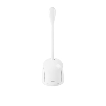 OXO Good Grips Compact Toilet Brush & Canister White