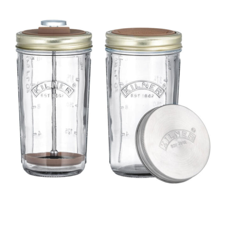 Kilner Create and Make Nut Milk Making Set 500ml