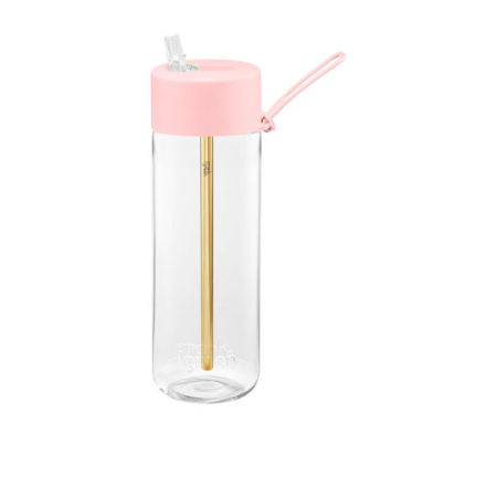 Frank Green Original Reusable Bottle with Straw 740ml (25oz) Blushed